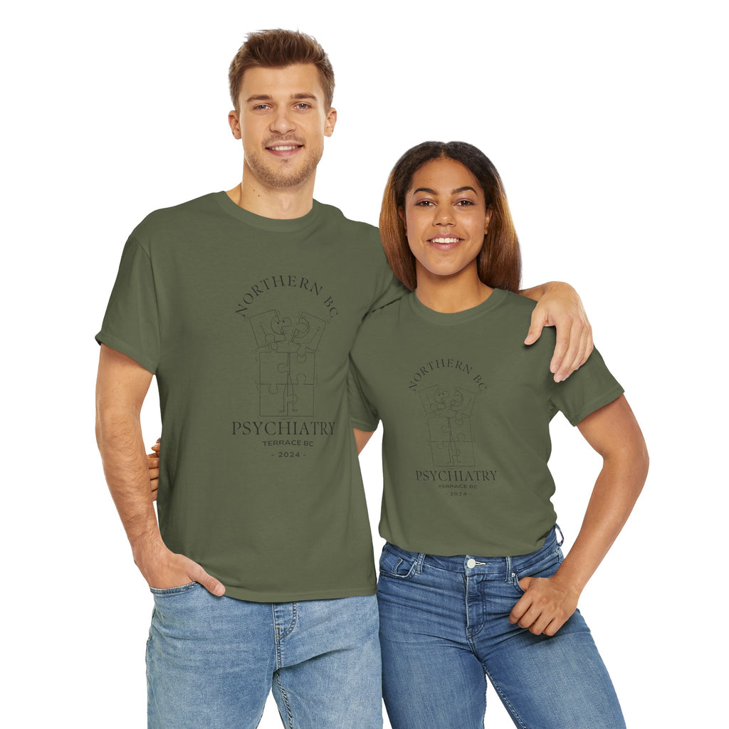 Northern BC Psychiatry Unisex Heavy Cotton Tee