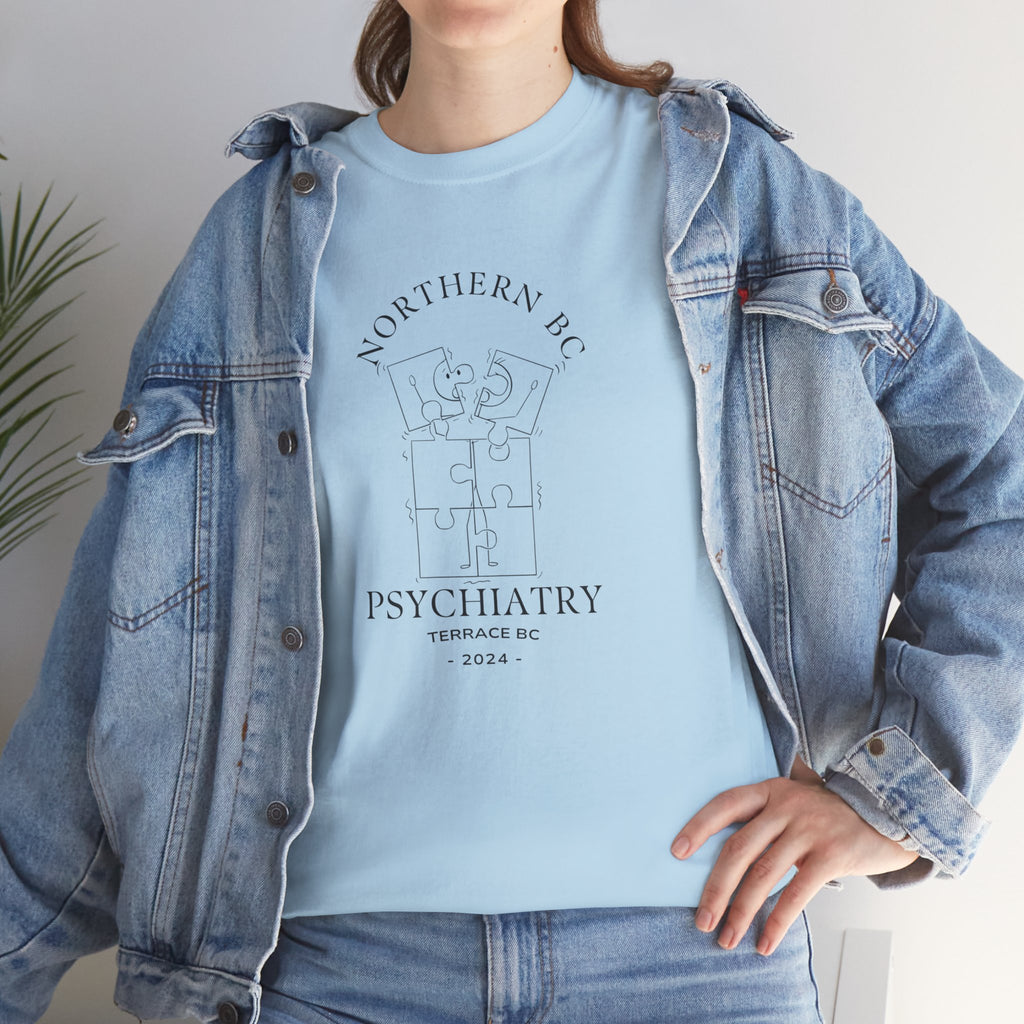 Northern BC Psychiatry Unisex Heavy Cotton Tee