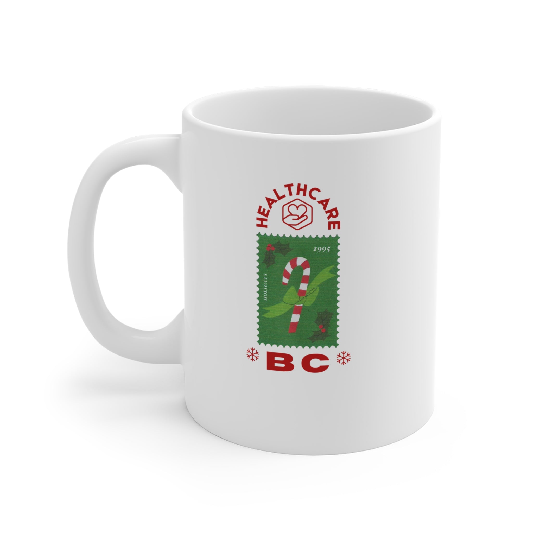 Healthcare BC Holiday Mug — Festive Nurse/Doctor Appreciation Gift